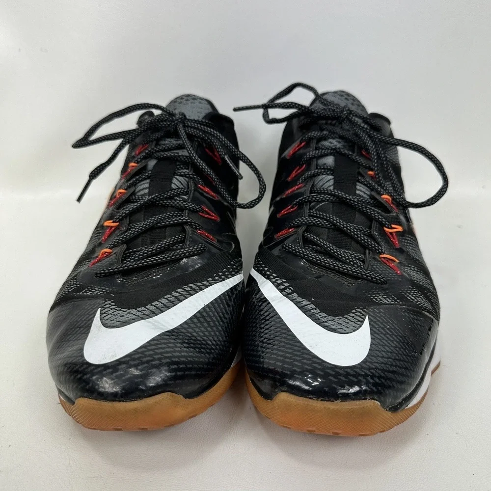 Nike CJ3 Flyweave Trainer Georgia Peach Sneaker  Men's Shoes‎ Size 14 725231-081